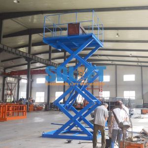Explosion Proof Mechanical Industrial Hydraulic Scissor Lift With CE