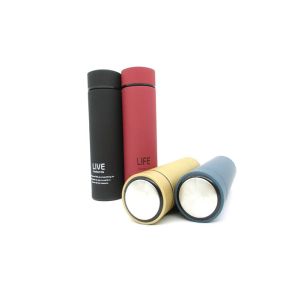 Lightweight Double Wall Vacuum Flask Travel Metal Flask Water Bottle