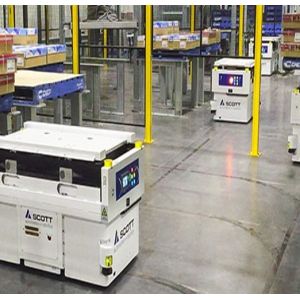 Quality CE Automatic Guided Robot Warehouse Agv Robot Car for sale