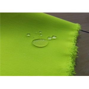 perspirant Flourescent Yellow Water Resistant Fabric Sanitation Workers Tooling