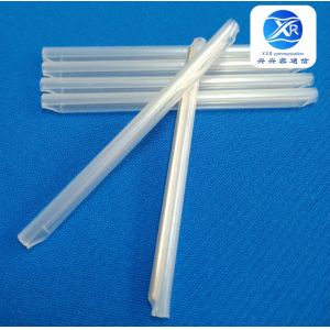 Hot Fusion 2 Ends Preshrunk Clear Fiber Splice Tube with 304SS