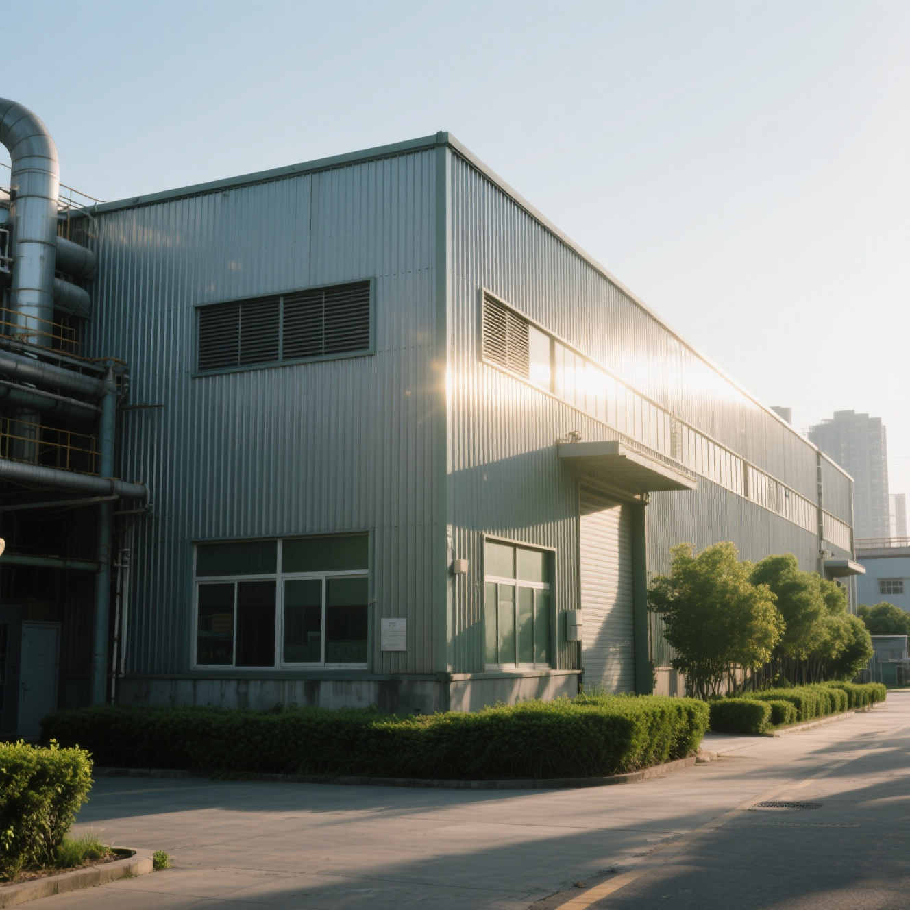 Pre Engineered Steel Structure Workshop Custom Design