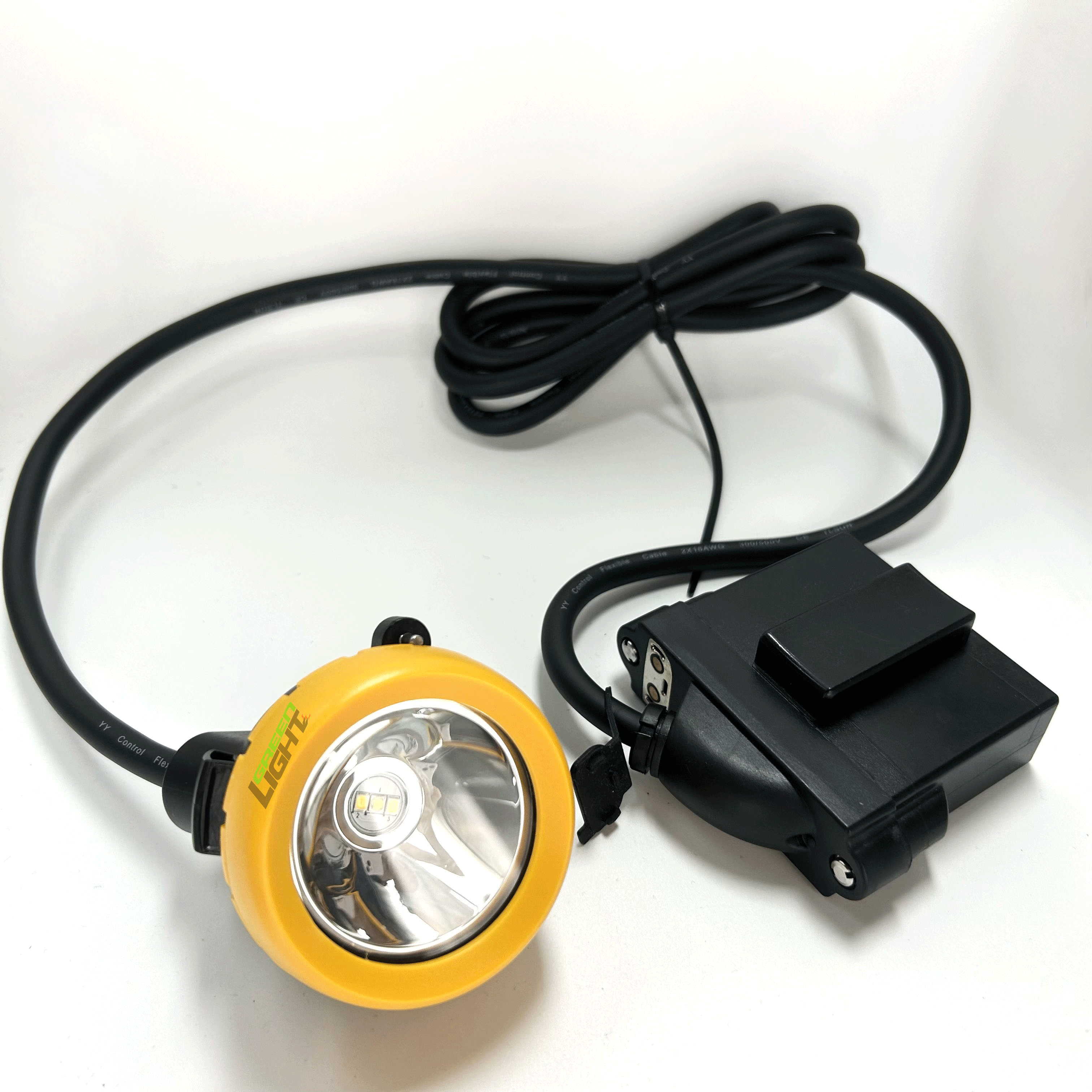Customizable Bezel Ring Mining Light with Intelligent Charging Protection and Impact Proof 100000hrs Lifespan USB Rechargeable Mining Headlamp