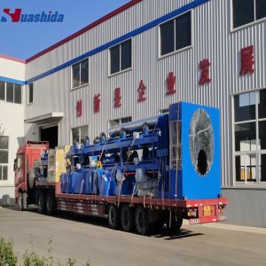 Steel Pipe Shot Blasting Line for Rust Removal