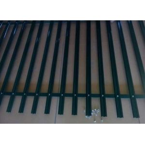 Pvc Coated Welded Wire Mesh Fence Galvanised Steel Palisade Fencing