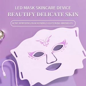 China silicone PDT LED Red Light Therapy Face Mask Home Use For Skin Care on sale