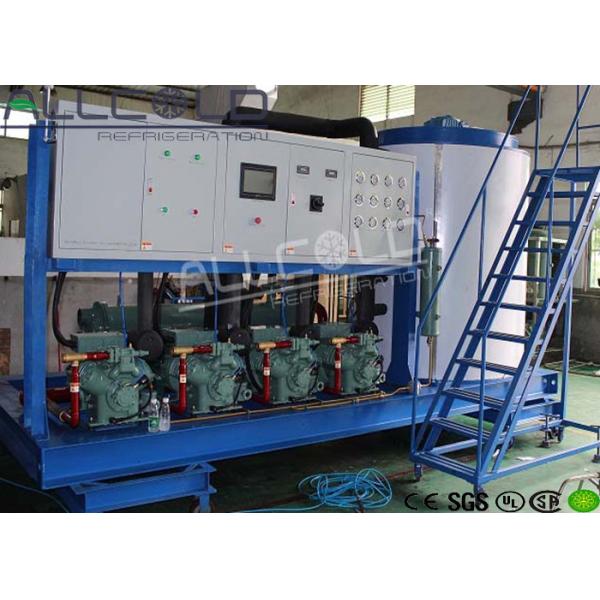 Buy Fruits Preservation Flake Ice Plant Water Cooling Type 36KW AFM-12T at wholesale prices