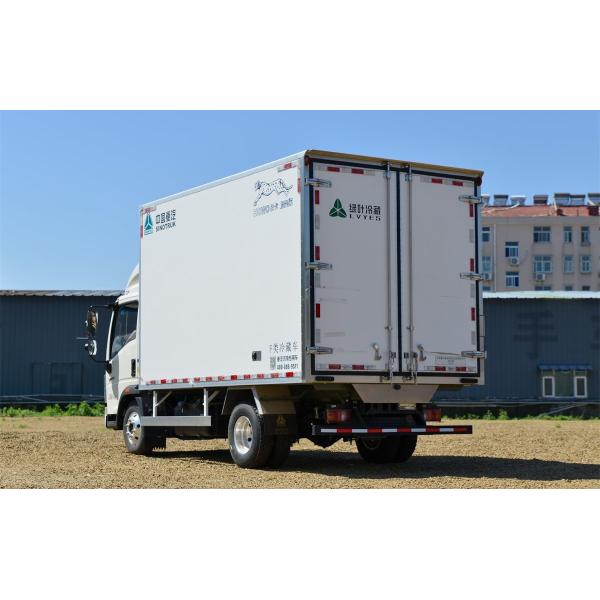 SINOTRUK HOWO Commander 160 Horsepower 4X2 4.1 Meter Refrigerated Truck EU 1-6