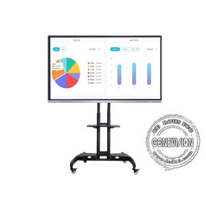 Movable 20 Points Infrared Touch Screen Whiteboard