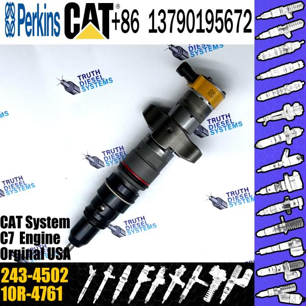10R4761 3879430 2434502 2951408 High Quality Diesel Fuel Injector 10R-4761 387-9430 243-4502 295-1408 For Cat C7 Engine
