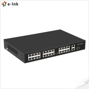 16*10/100M PoE + 2*10/100/1000M Uplink RJ45 + 1*1000M Uplink SFP Ethernet Switch