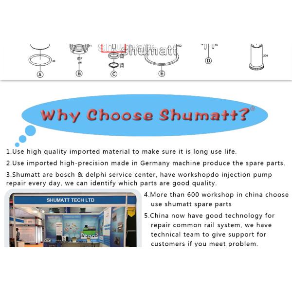 A+ new Shumatt Injector Control Valve Set F00RJ02103 for 0445120134 injector