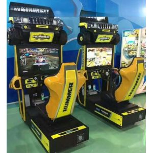 Customization Car Racing Arcade Game Machines Powerful Appearance Design