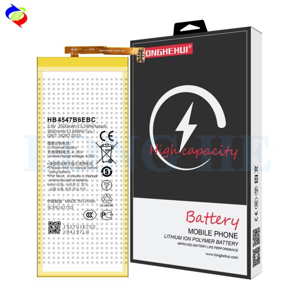 Rechargeable 3600mAh Battery for Huawei Honor 6 Plus and 6x HB4547B6EBC