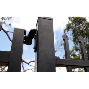 Welded steel fence panels