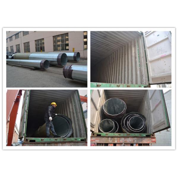 Single Circuit Electric Power Pole For Distribution Line Project 0