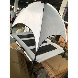 Cooling 80kg Large Dog Tent Bed SGS Folding Camping Dog Bed