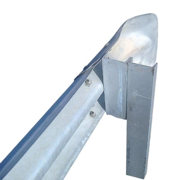 Buy Galvanized Powder Coated U Channel Post and Spacer for Zinc Steel Traffic Barrier Sale at wholesale prices