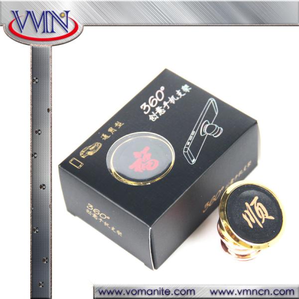 Universal 360°Creative Aluminum car bracket phones tablets Magnetic car