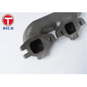 QT450-10 Production Hose Nipple CNC Machining Parts Folding Exhaust Pipe
