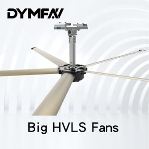 China PMSM Commercial Big HVLS Industrial Ceiling Fans For Gyms 5m 0.7kw Energy Saving on sale