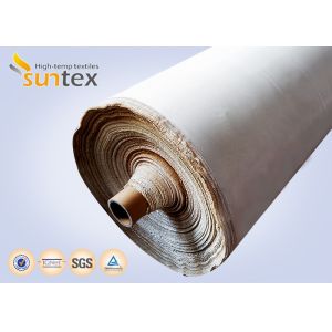 Width 1250mm 600g Fire Curtain Fabric High Silica Fabric