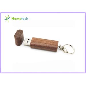 Keychain Wooden USB Flash Drive 64GB 32GB Pen Drive Pendrive Specialized Logo /
