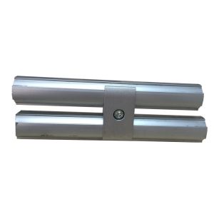 Double Pipe Connection Aluminum Tubing Joints Aluminium Tube Connectors