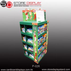 Quality Custom PDQ stationery Pallet display stand with four sides for sale