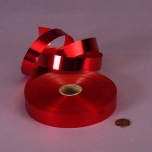 Mirror Metallic Or Iridescent Laminated Polypropylene PP Ribbon Packed 50Y Per