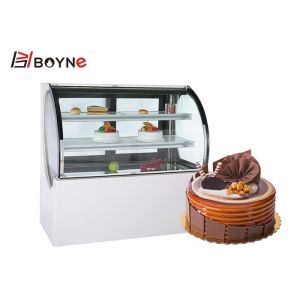 China Fan Cooling Three Layer Cake Display Case For Restaurant on sale