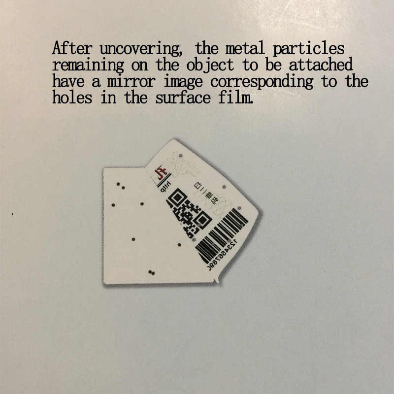 Quality Waterproof And Rectangle Shape Double Layer Labels With Writable Surface for sale