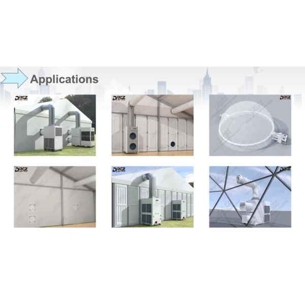 30HP 25 Ton HVAC Marquee Tent Air Conditioner For Industrial / Commercial