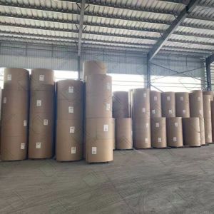 60g /70g /80g /90g Semi-glossy Label Paper With White Or Yellow Glassine Backing