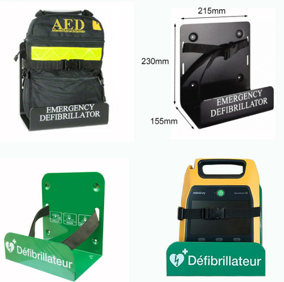 Buy Automated Defibrillator AED Wall Bracket With Adjustable Fixing Strap at wholesale prices