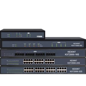 IAD 4 8 16 24 32 Port Support RJ21 Connector FXS Analog VoIP Gateway To IP