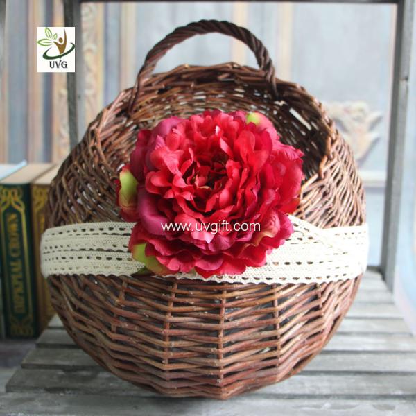 UVG wholesale silk flowers in individual artificial penoy for floral wall backdrop arrangements FPN113