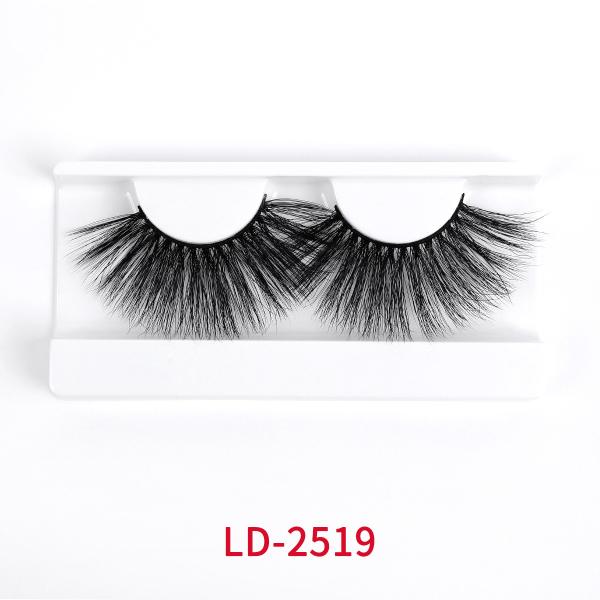 Buy Cruelty Free 25mm Individual Mink Lashes , Long Thick 5d Faux Mink Lashes at wholesale prices