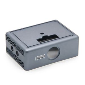 Custom Brass CNC Milling Parts Fabrication Services With Black Anodized