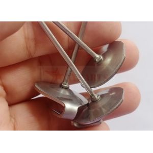 30mm Anneaded Stainless Steel Lacing Anchors For Fabricating Removable