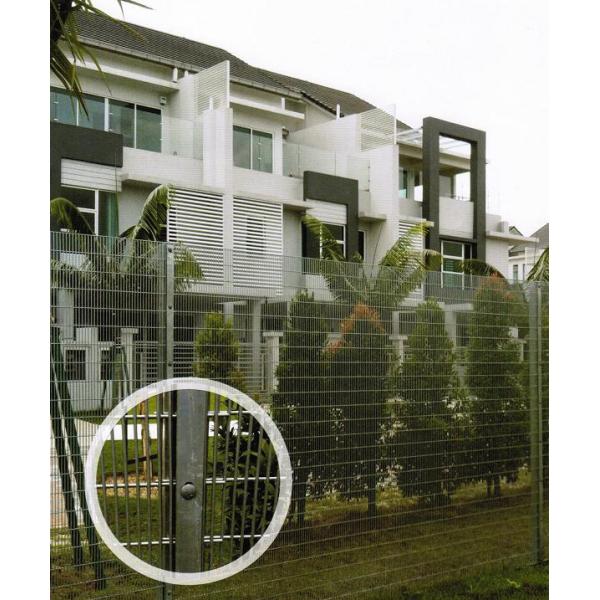 High Density Residential Backyard 2.7m Anti Climb Security Fencing