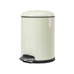 Indoor Living Room Bathroom Stainless Steel Pedal Trash Can