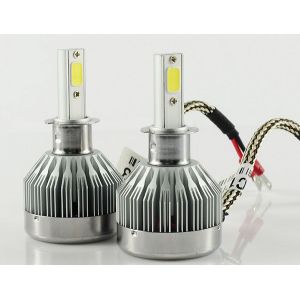 Hot Cheap C1 60W 6000LM Fanless H3 LED HEADLIGHT with 6000K