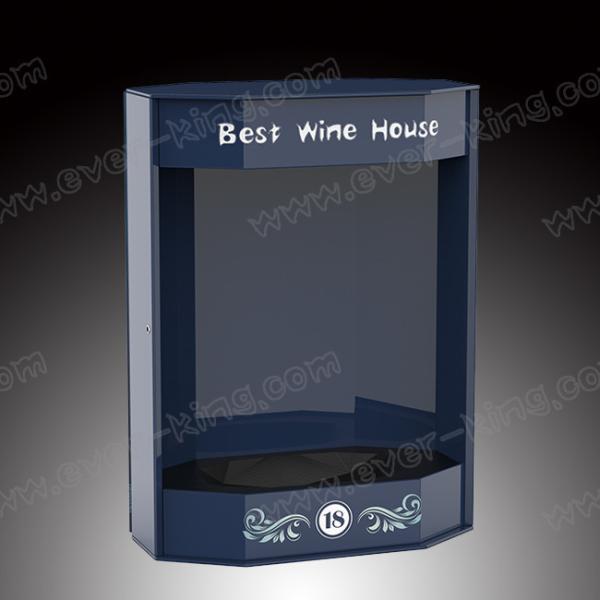 Custom Handle Luxure Handmade Leather Box for Liquor Gift Packaging