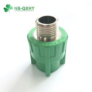 DIN Standard PPR Male Coupling Threaded Plastic Pipe Fitting for Control