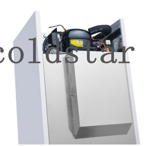 Supermarket 2~8C glass door beverage cooler upright display refrigerator