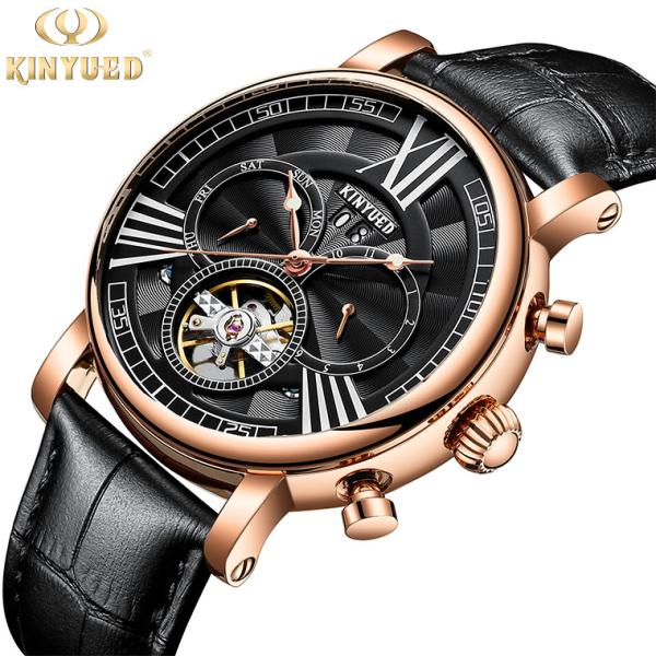 Buy 22cm Strap Girth Mens Mechanical Watches 30M Daily Waterproof at wholesale prices