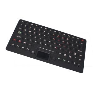 89 Keys IP65 Dynamic Sealed Backlight Illuminated Keyboard With Touchpad