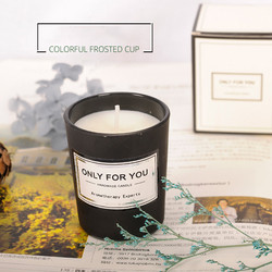 ODM Eco Friendly Scented Candles , 80mm Long Lasting Fragrance Candles