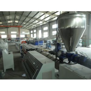 25000N Twin Screw 315mm Plastic PVC Pipe Making Machine